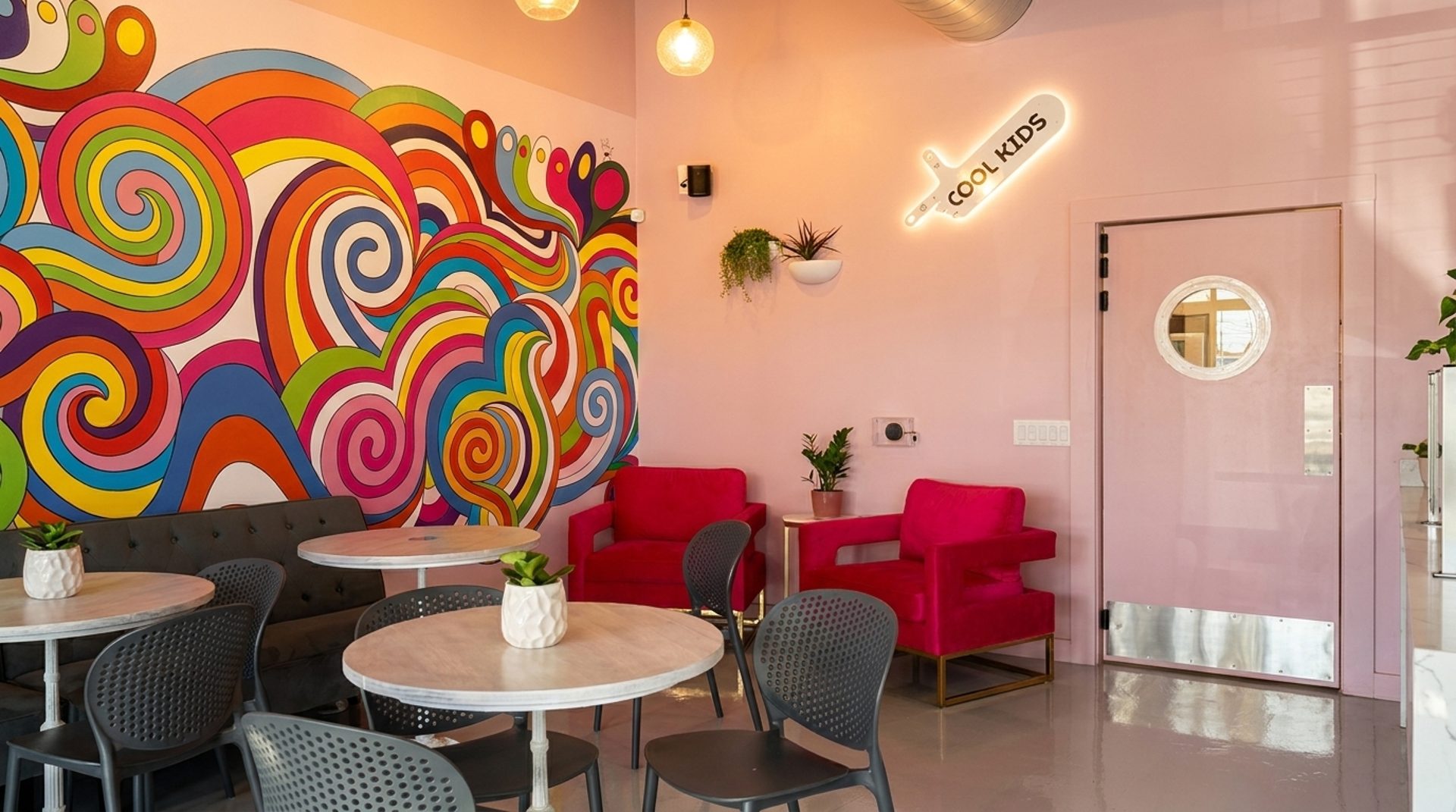 A room designed for slowing down