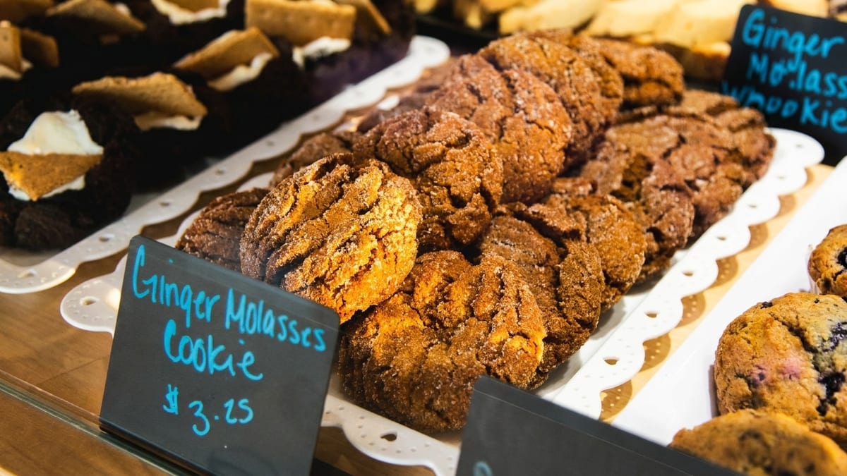 Freshly baked, ready to share