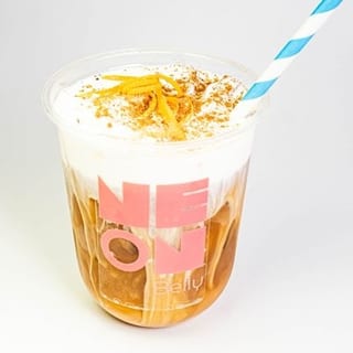 Iced Orange Macchiato