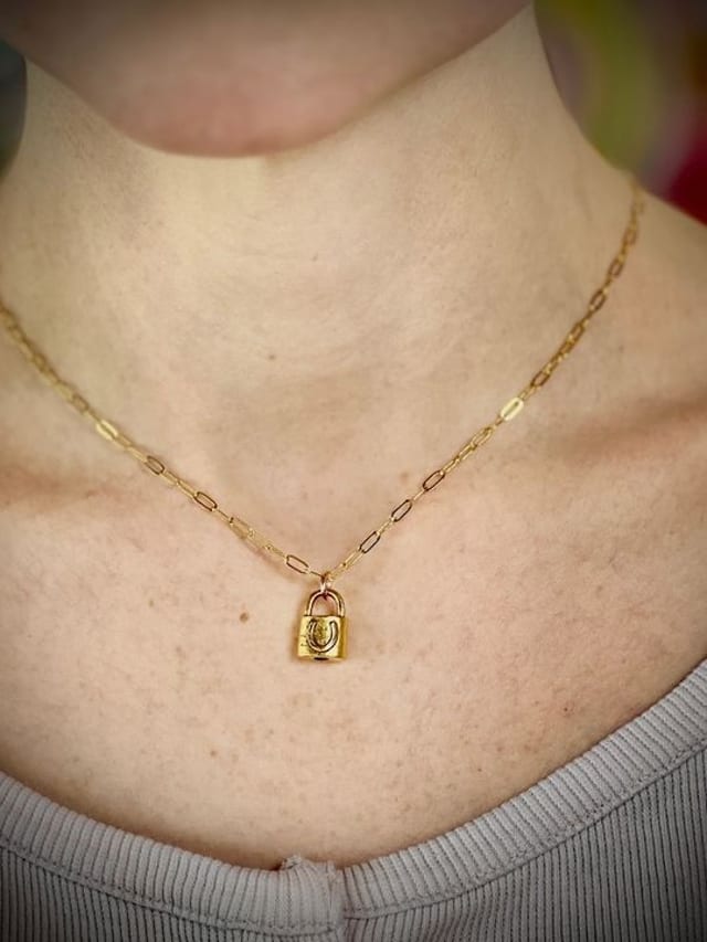 Love Lock Necklace.
