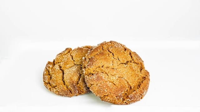 Ginger Molasses Cookie.