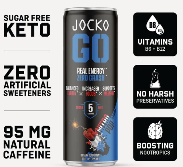 Energy Drink Nitro Pop Jocko.