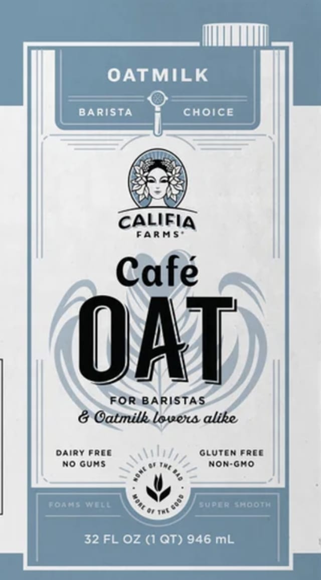Oat Milk (32 Oz) Carton To Go.