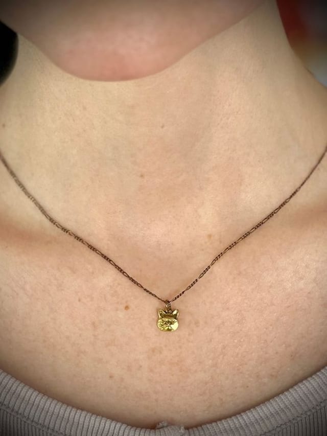Cat Necklace.