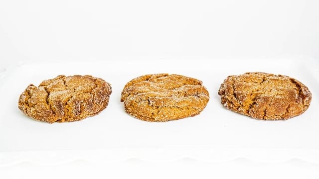 Ginger Molasses Cookie.